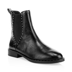 Black Studded Chelsea Boot